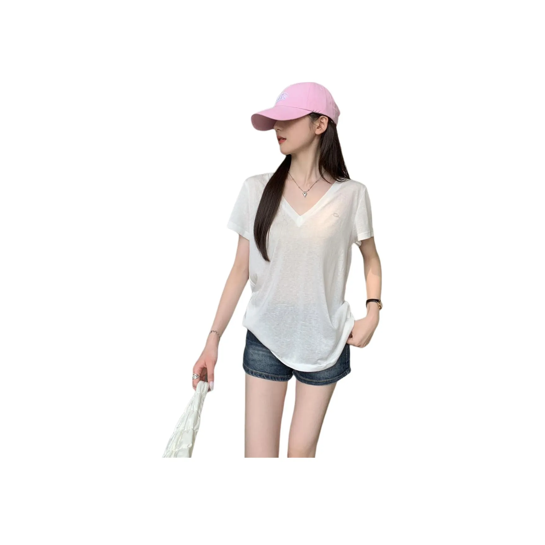 Flowers In Water T Shirt Women's