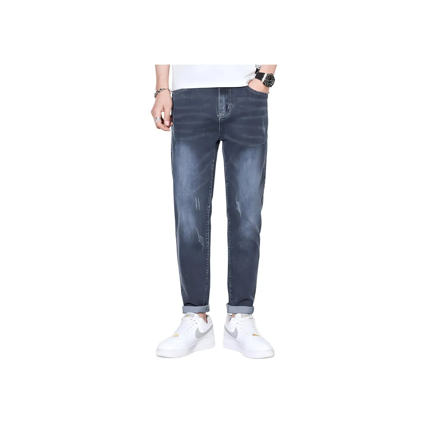 SUNDANCE Jeans Men's Gray Blue