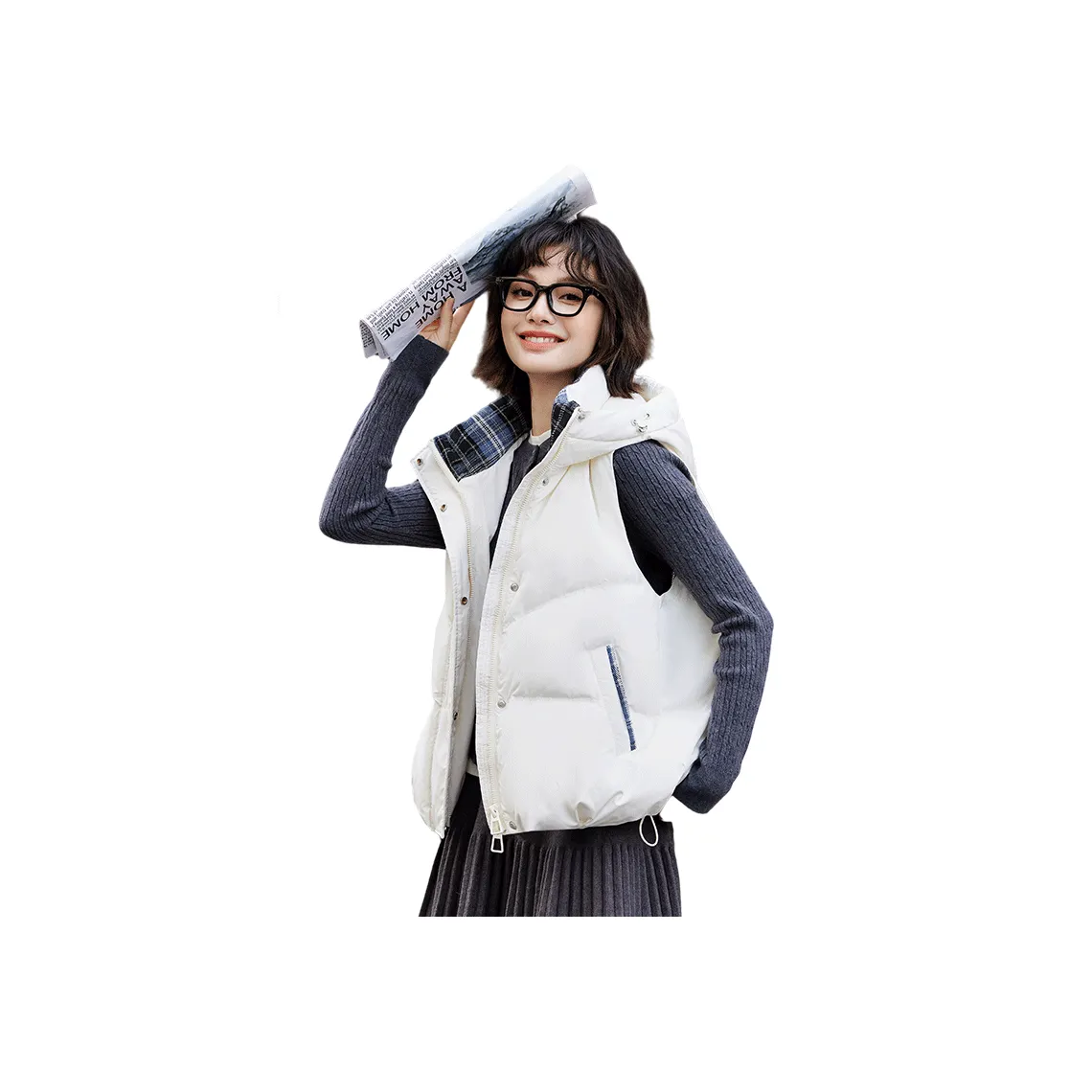 YAYA Женская пуховая жилетка