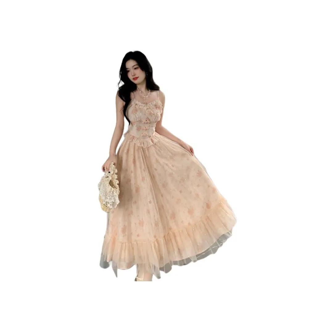 CHARM GLOW Розовый Женские Слип-платья