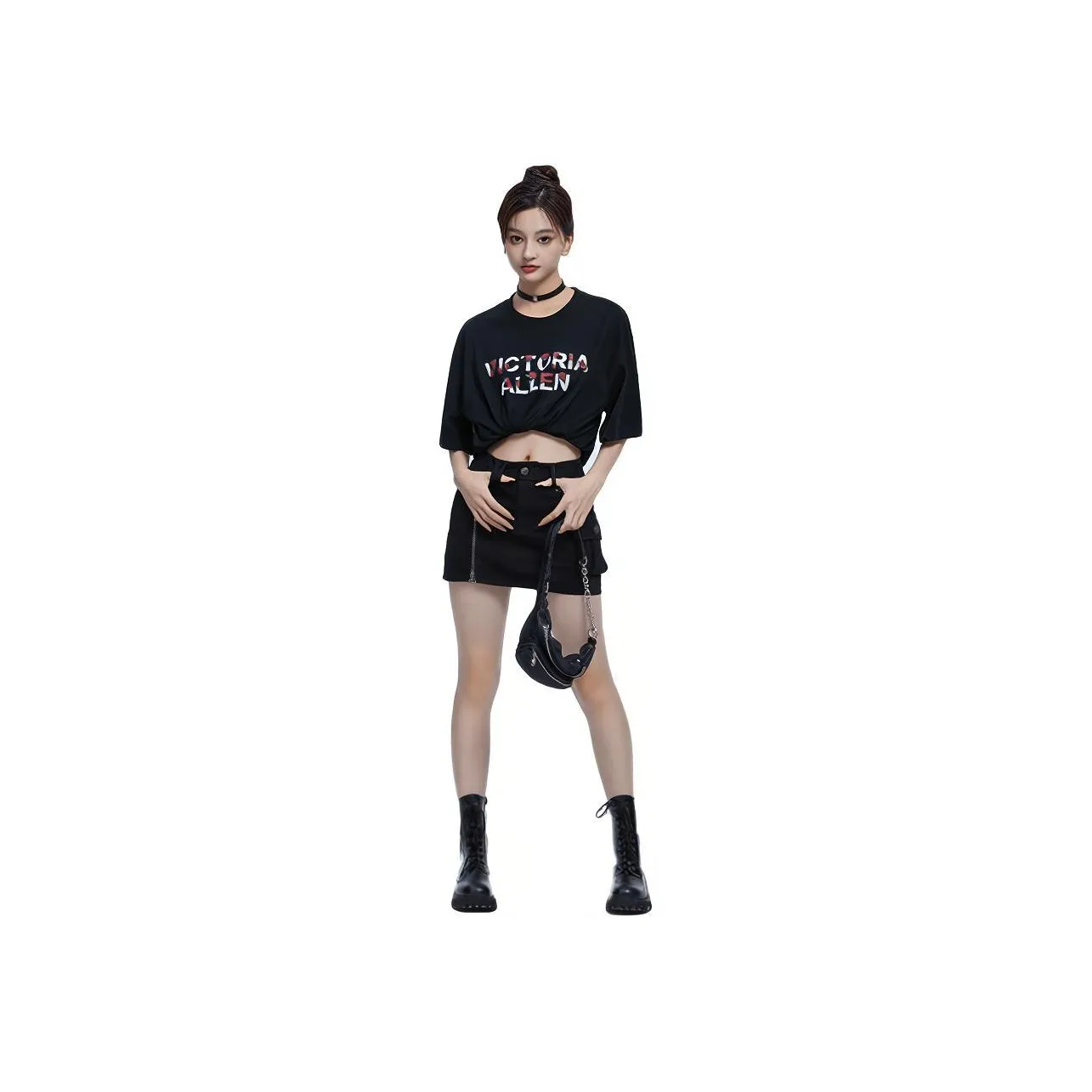 VICTORIA ALLEN T Shirts Women's Black