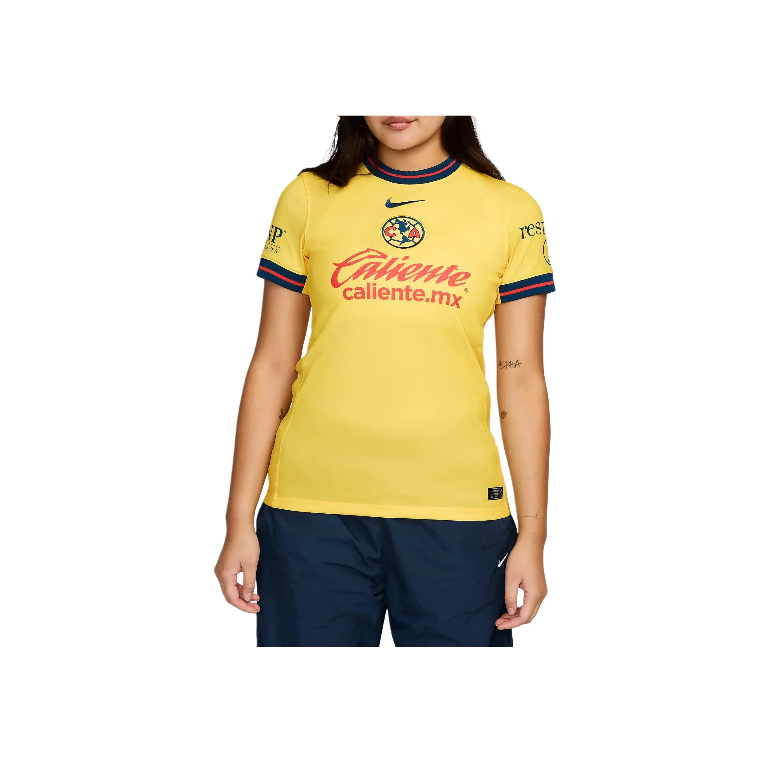 Nike Club América 2024/25 Stadium Home Women's Nike Dri FIT Soccer Replica Jersey