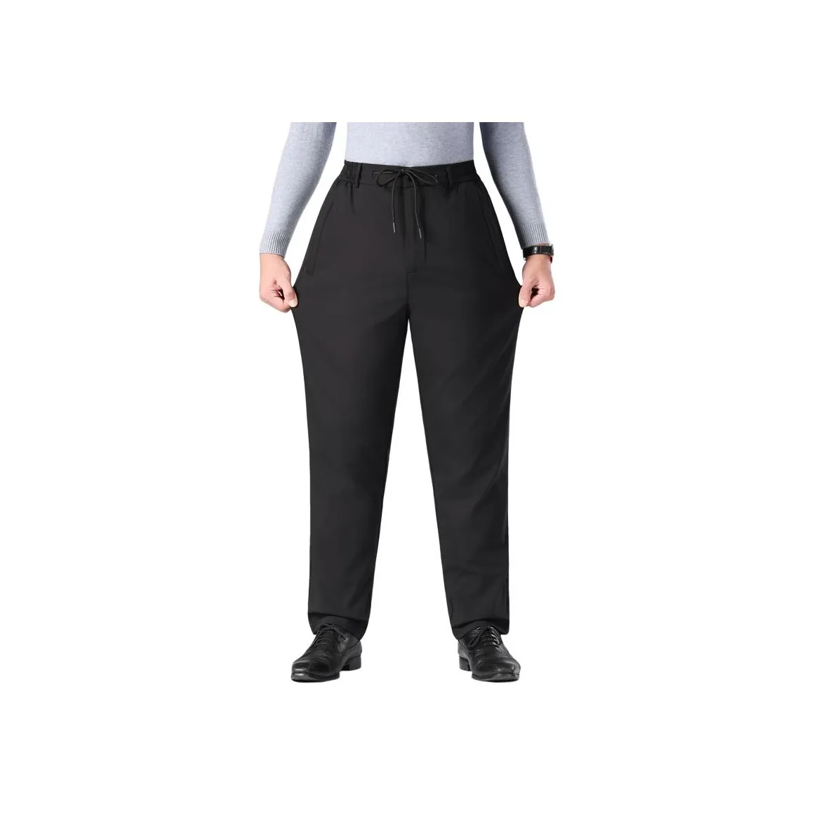 SNOW FLYING Мужские черные пуховые штаны