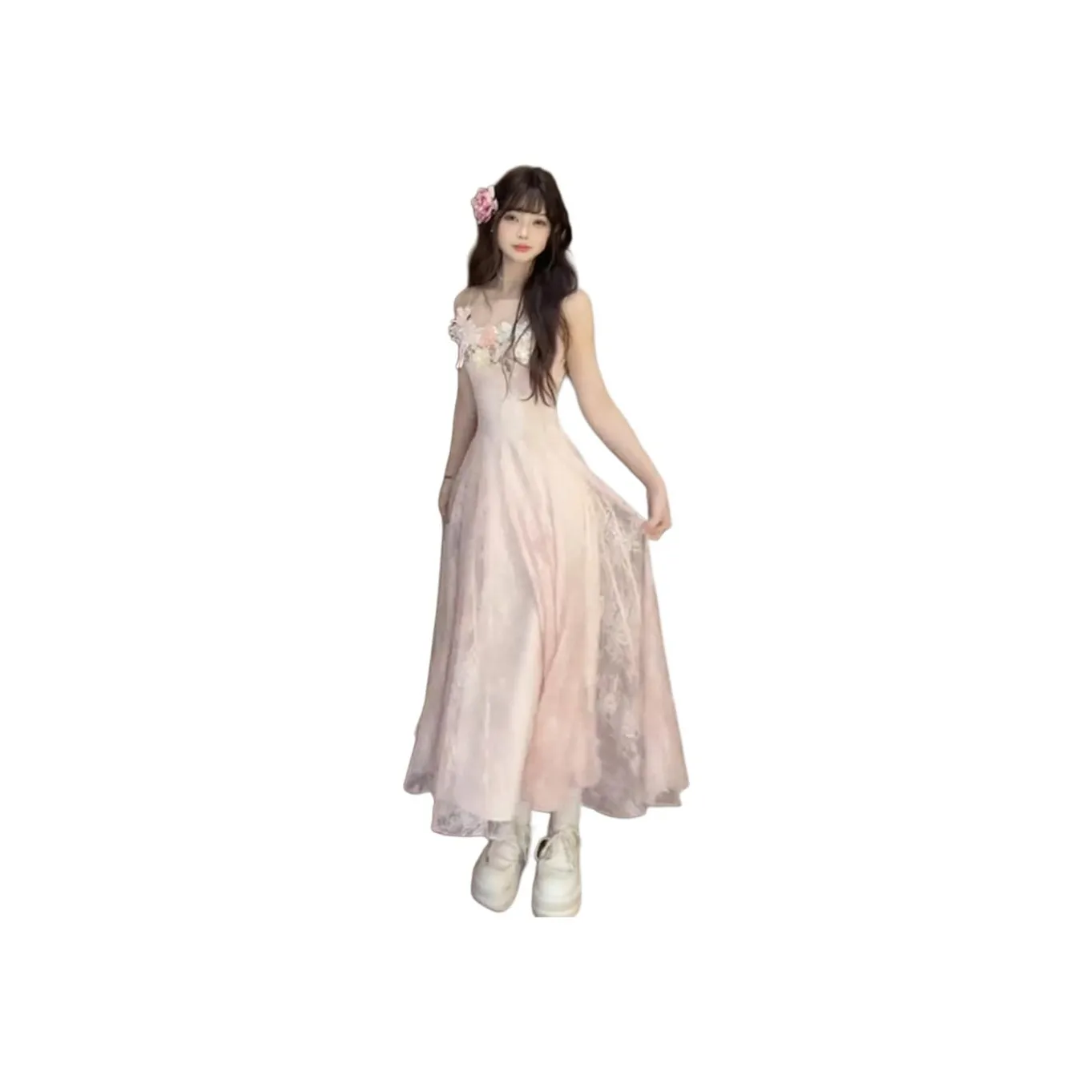 FLIM Slip Dresses Women's Pink