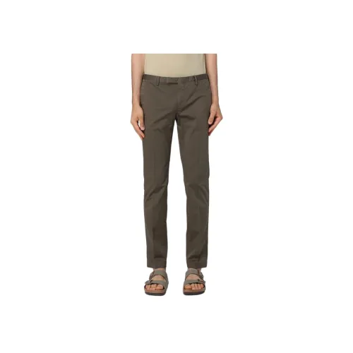 PT Pantaloni Torino Хаки Мужские Повседневные Брюки