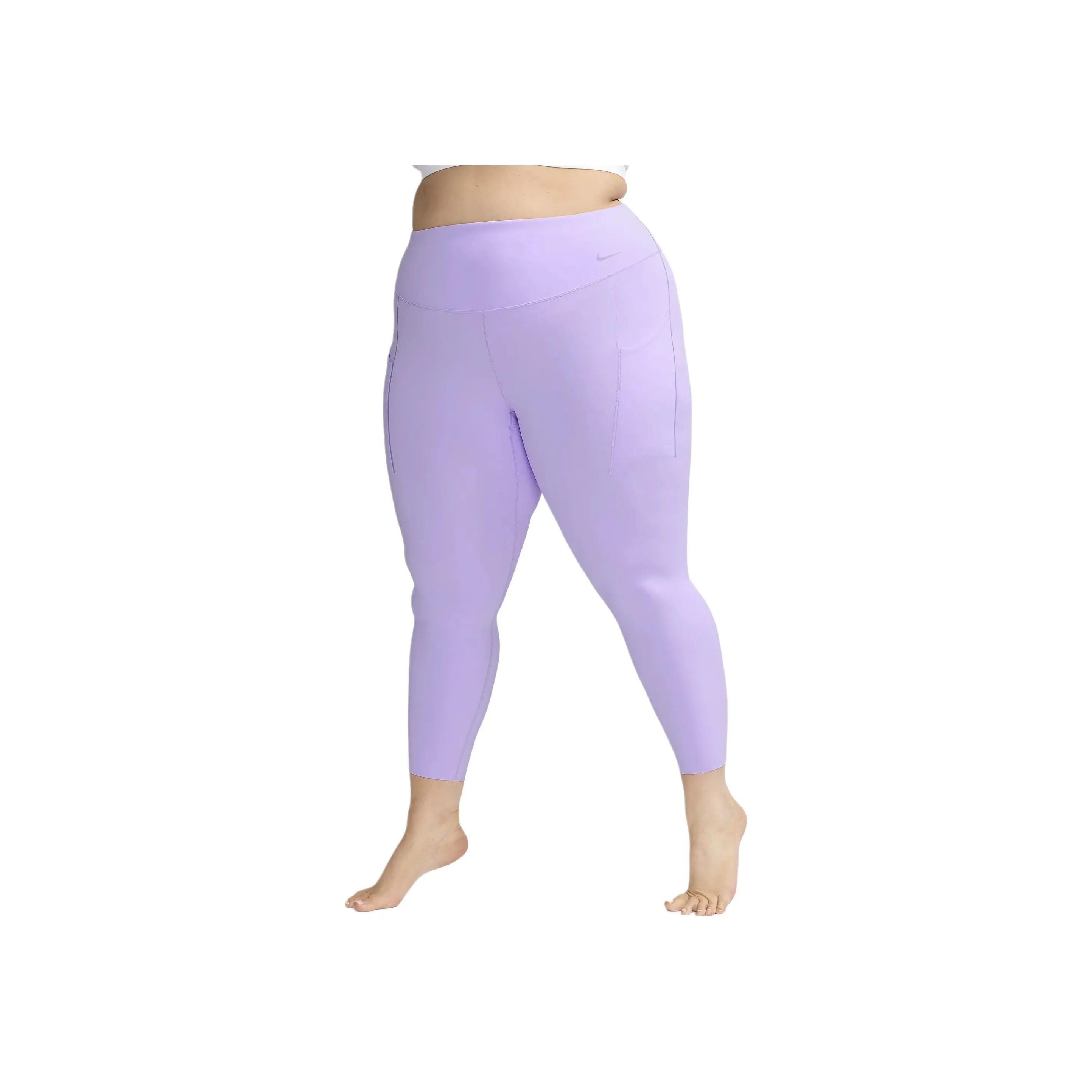 Nike Universa Women's Medium-Support High-Waisted 7/8 Leggings With Pockets Plus Size