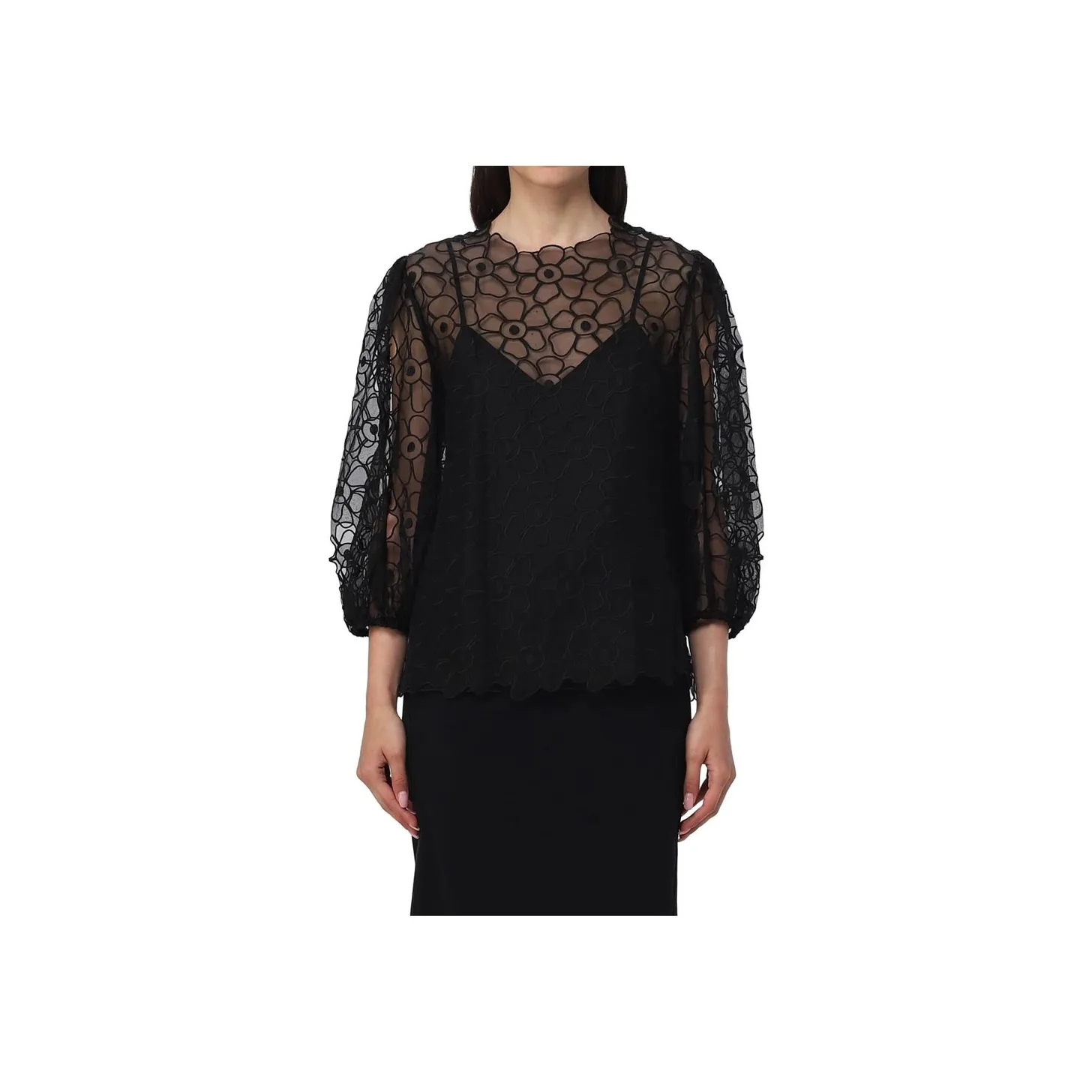 RED VALENTINO Shirt Women's Black