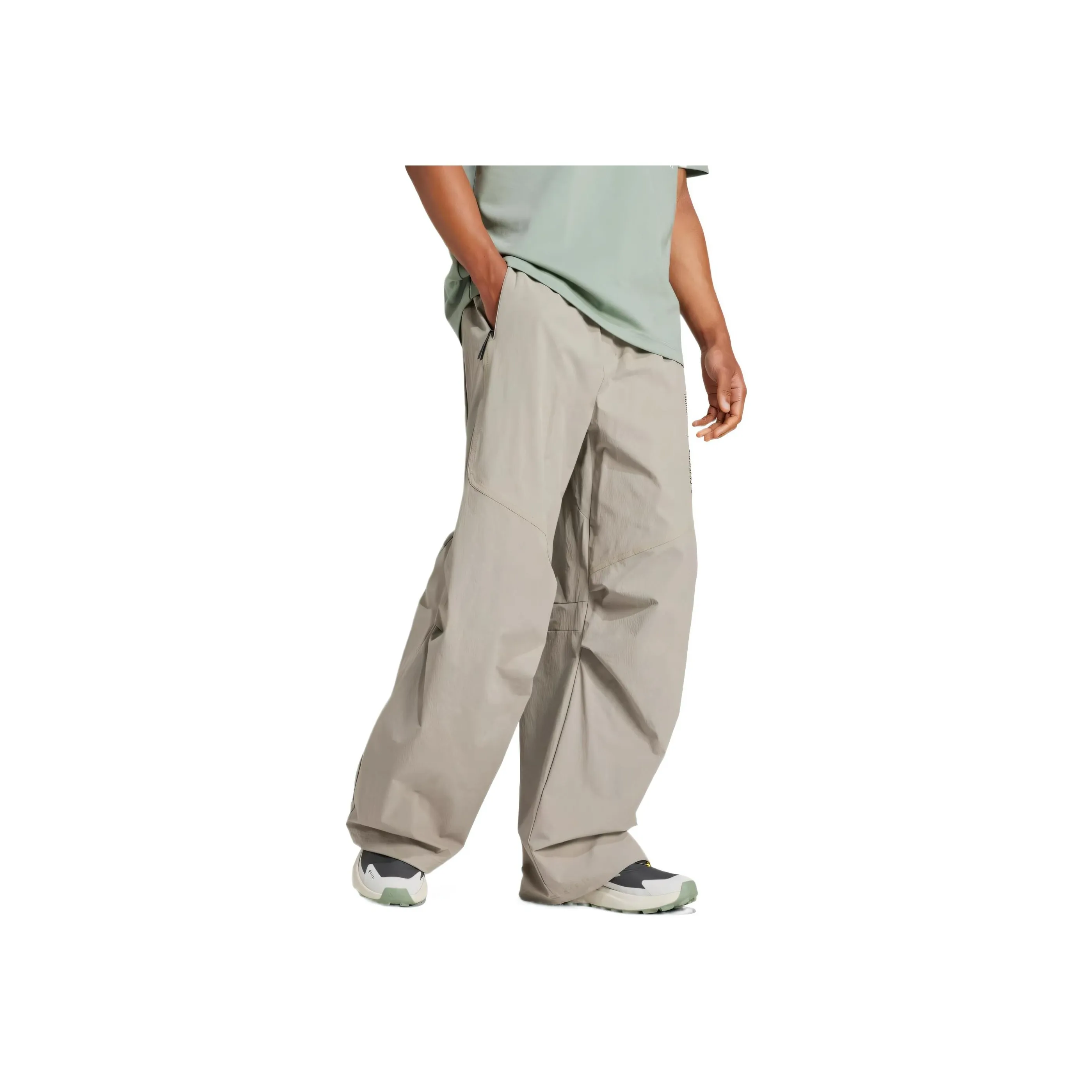 Adidas National Geographic Co branded Casual Pants Men's Light Sesame Taupe