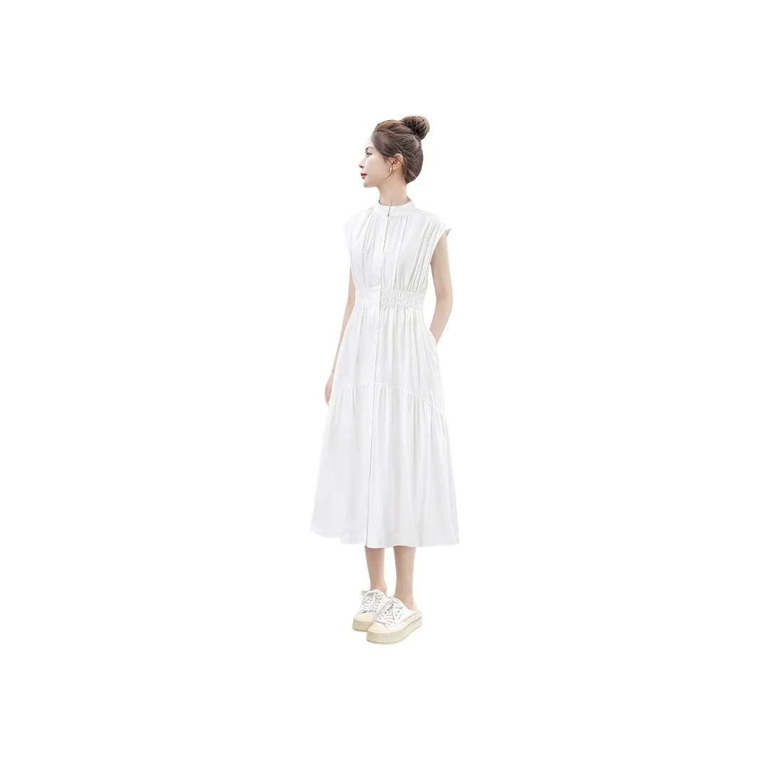 Cypress House Sleeveless Dress Women's White