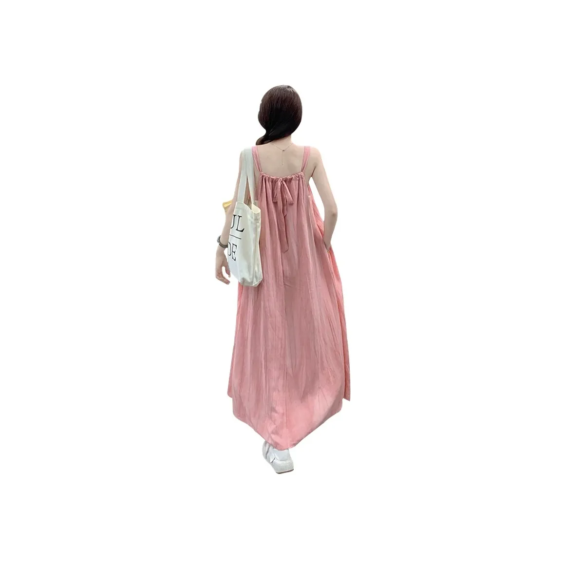 La Chapelle Slip Dress Women's Pink