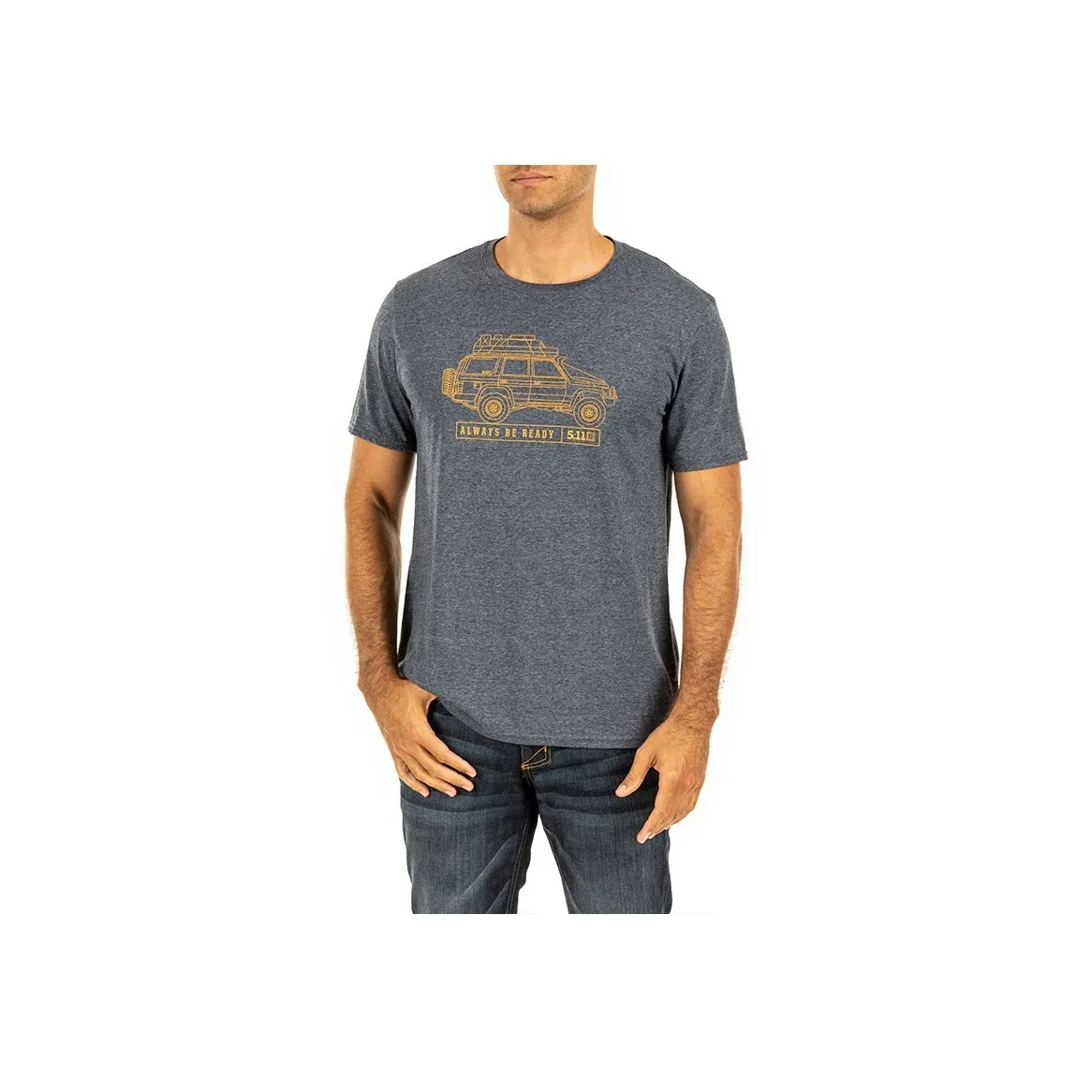 5,11 Трейл Бег Короткий Рукав Мужской