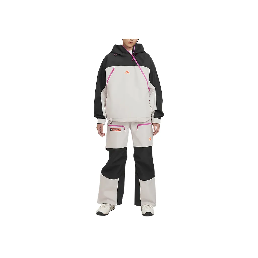 Nike ACG STORM-FIT ADV 'Chena Vortex' GORE-TEX 2L Ski Tops Unisex Light Earth Brown/Coal Black/Mountain Peak White