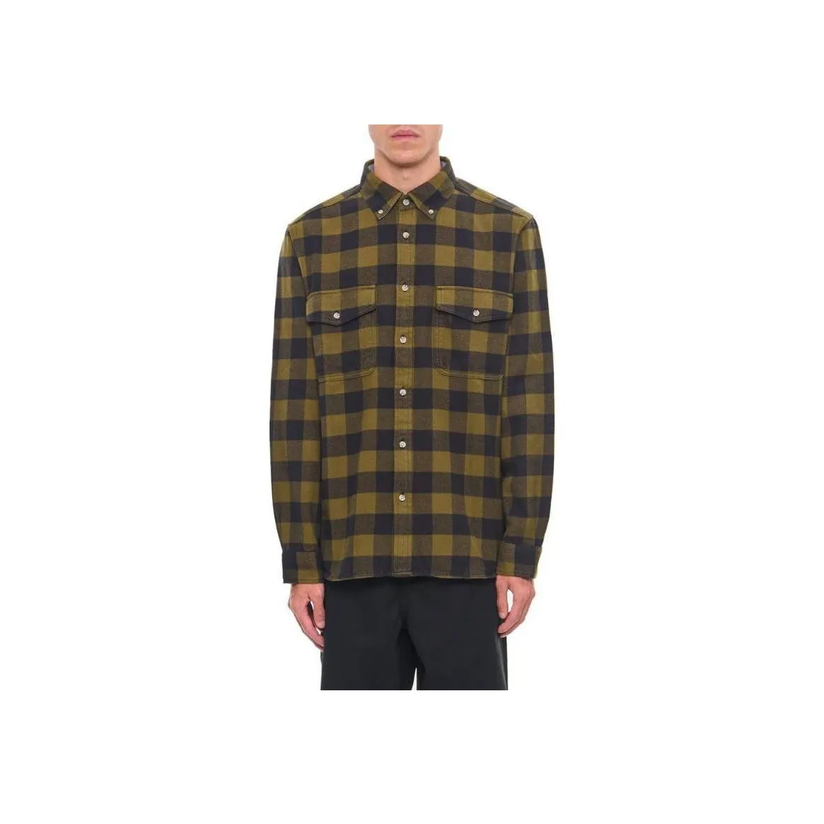 WOOLRICH Checked Pattern Flannel Shirt