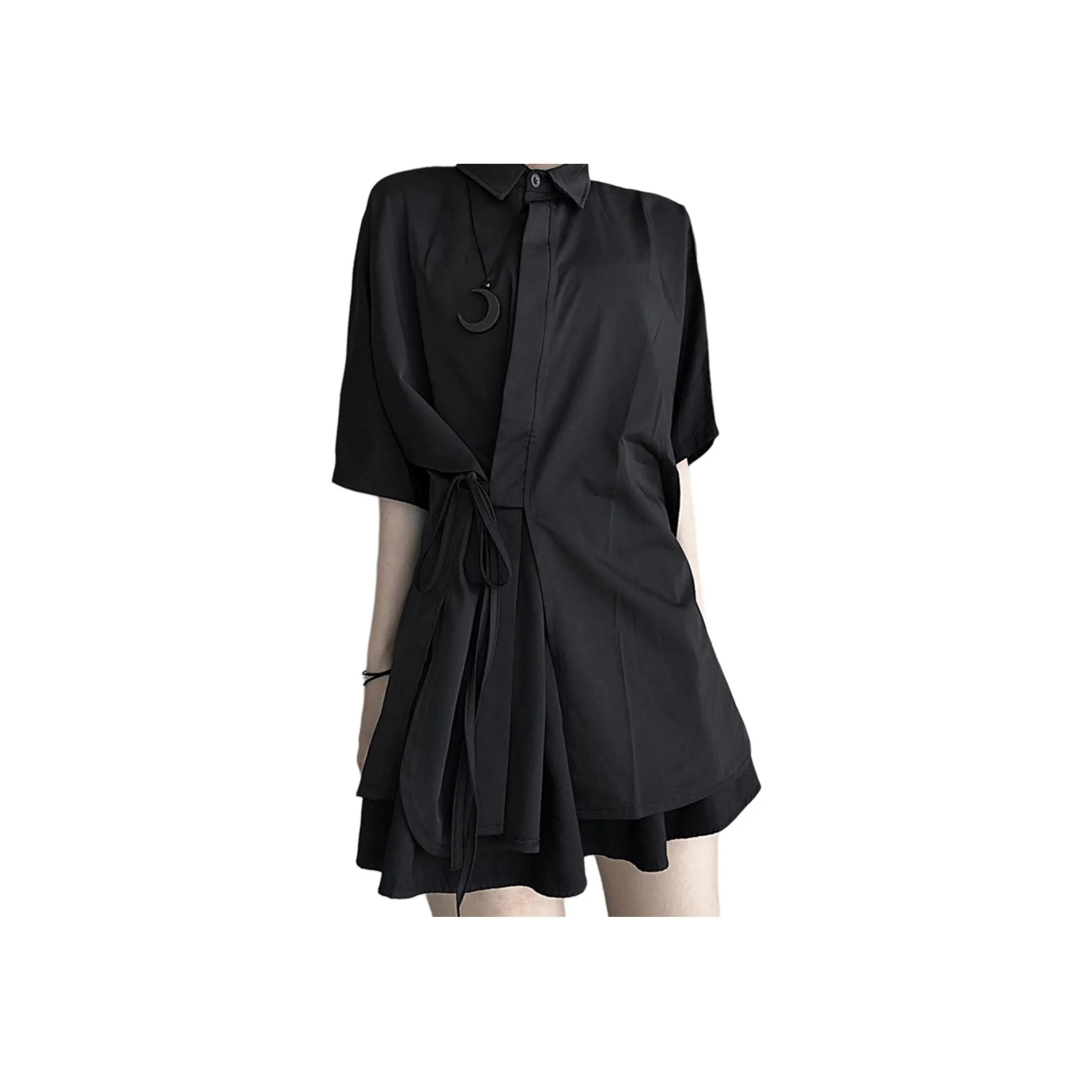 Pirkadat Черная унисекс рубашка