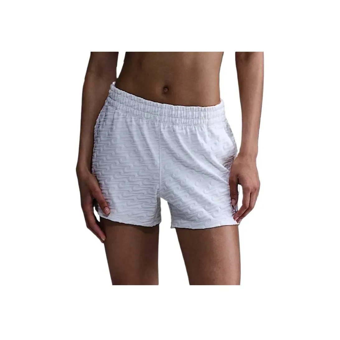 Nike Swim Swoosh Link Women's Terry Cover Up Shorts