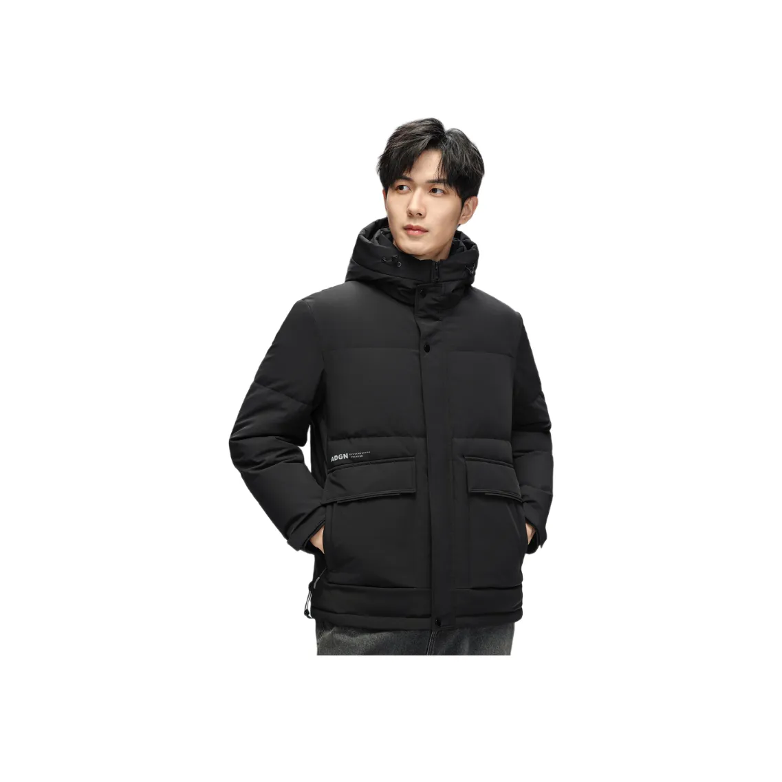 SNOW FLYING Пуховик Мужской Черный