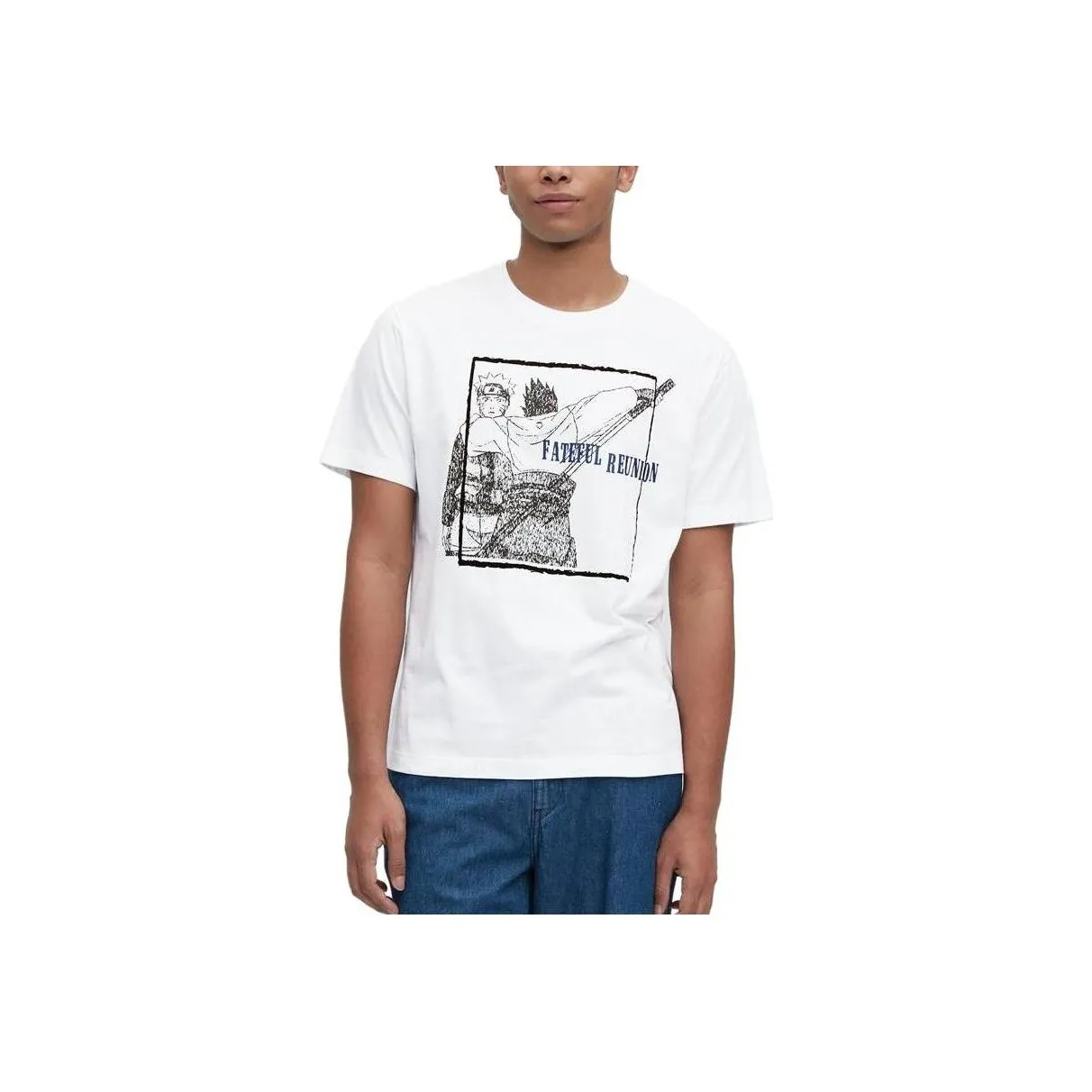 UNIQLO x HUOYINGRENZHE,LIANMINGKUAN SS23 T Shirt Unisex White