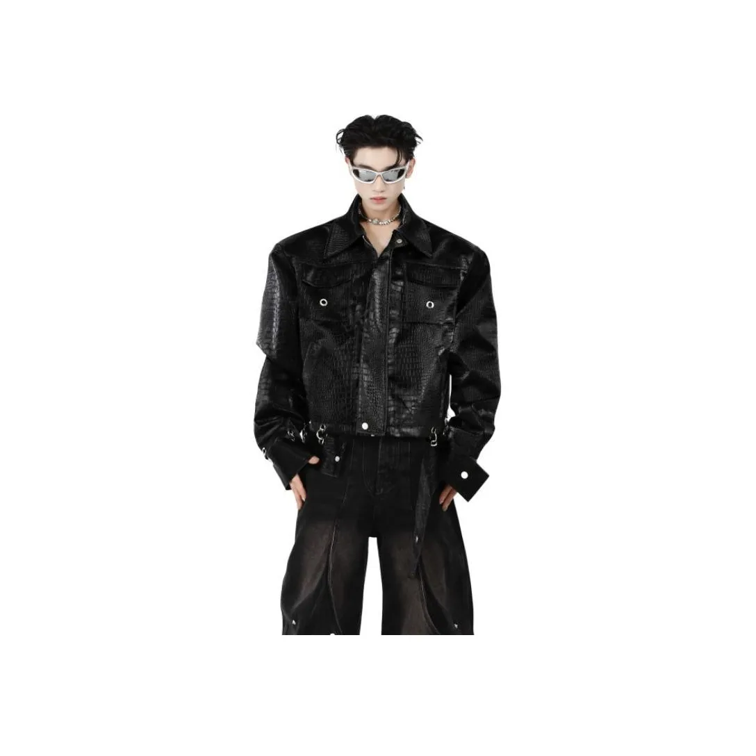 RVANGUARD Кожа Куртка Унисекс