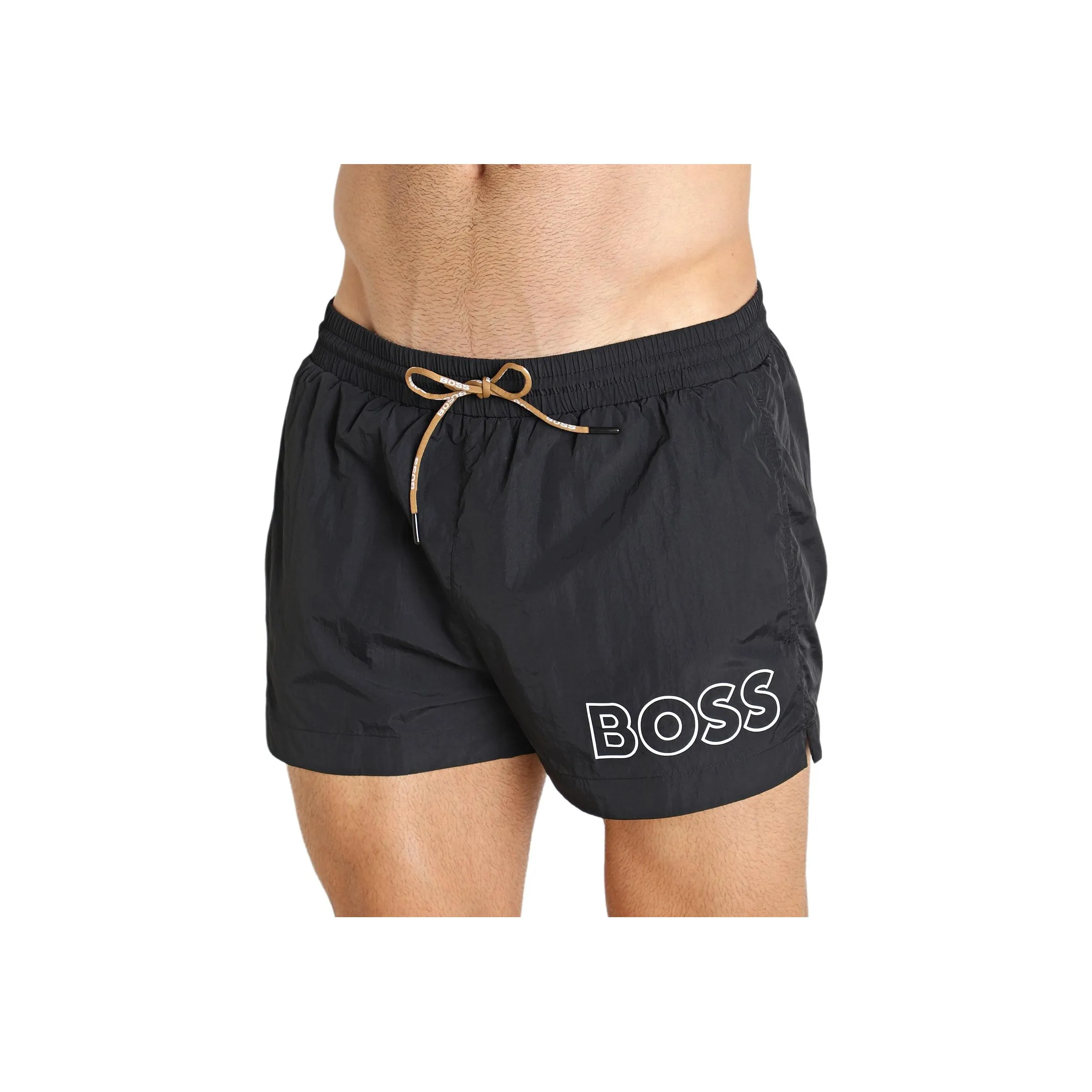 Hugo Boss Пляжные шорты Мужские Черные