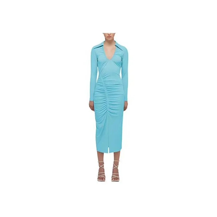 Self portrait Long Sleeved Dresses Women's Ocean Blue