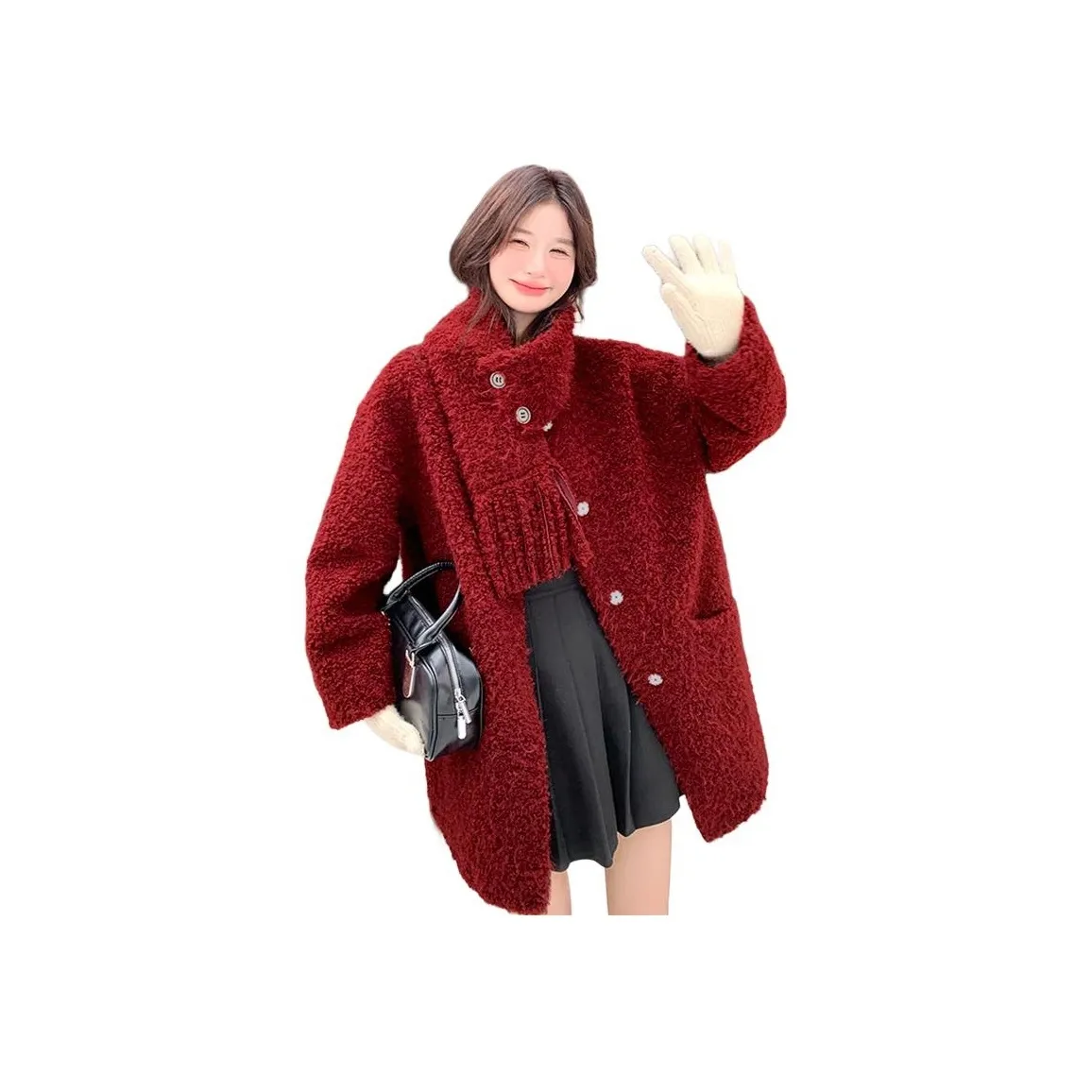 BILISISHANYANG Вельвет Feel Куртка Женская