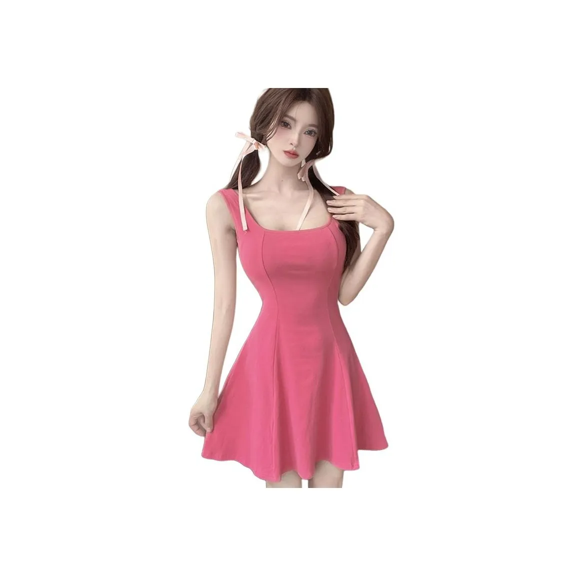 AFGGD Розовый Женские Слиплатья