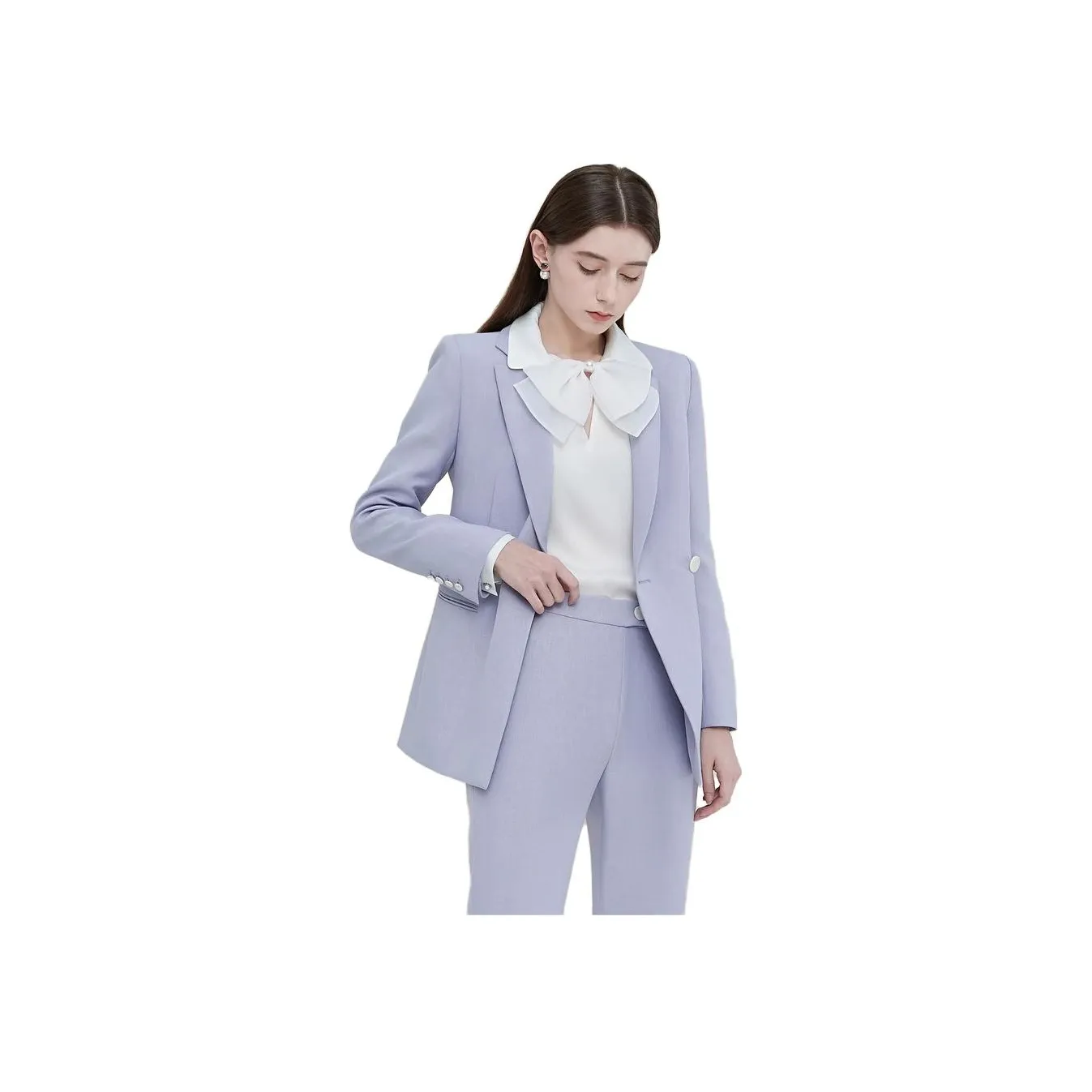 Caroline Светло-фиолетовый Женские Офисные Костюмы