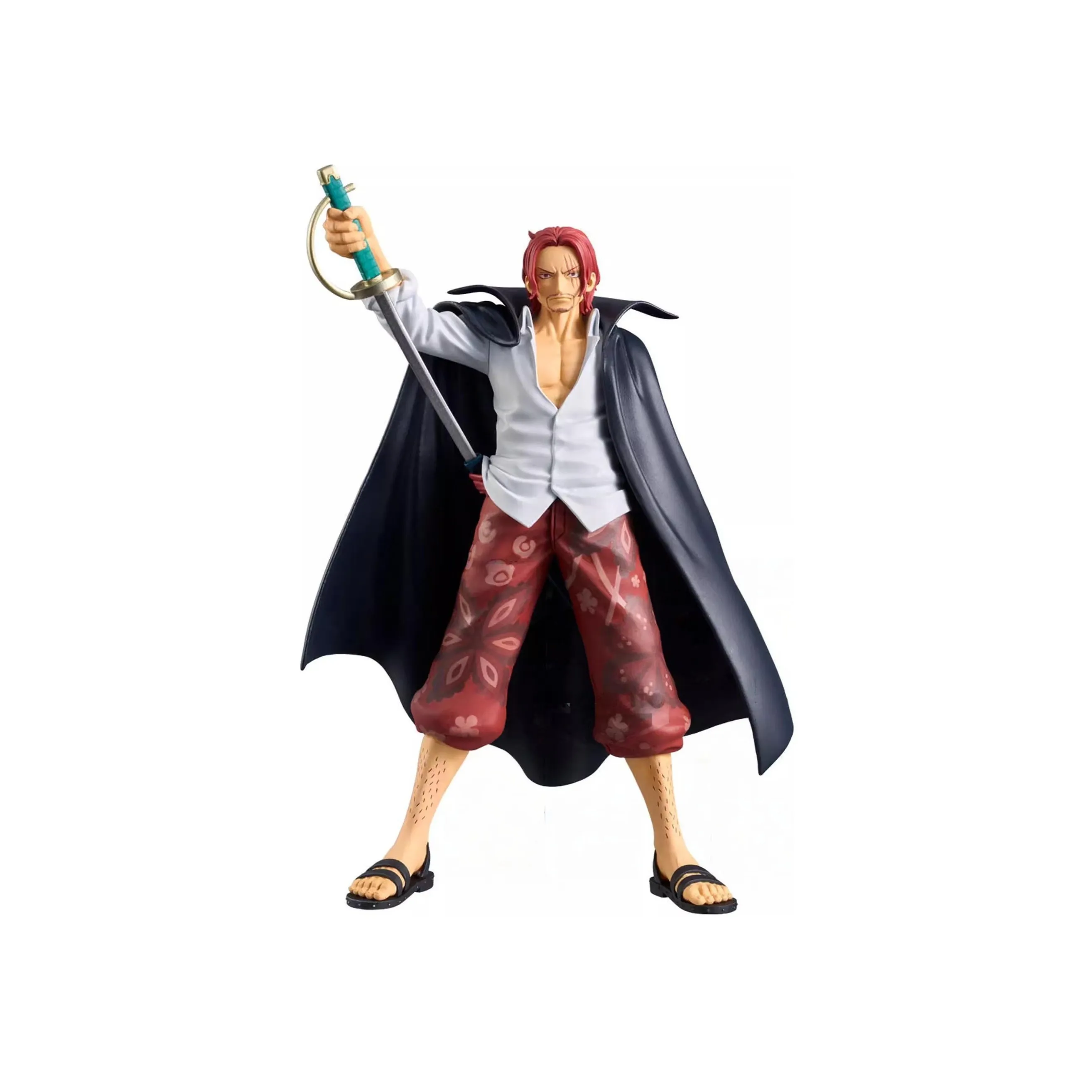 BANPRESTO One Piece Great Voyage EXTRA Red Hair Shanks Bonus Gifts 17cm