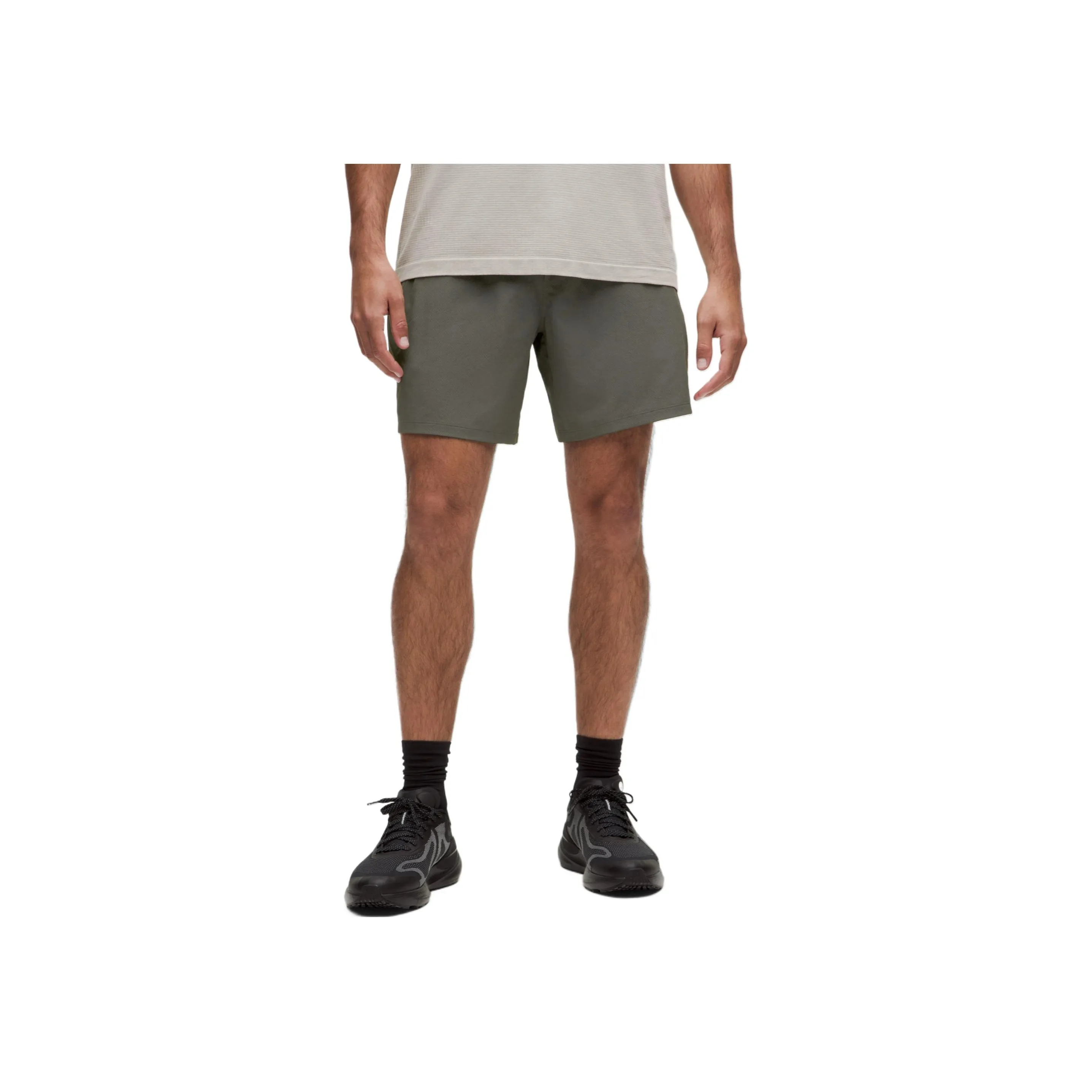 Lululemon Pace Breaker Sports Shorts 7' Men's Army Green