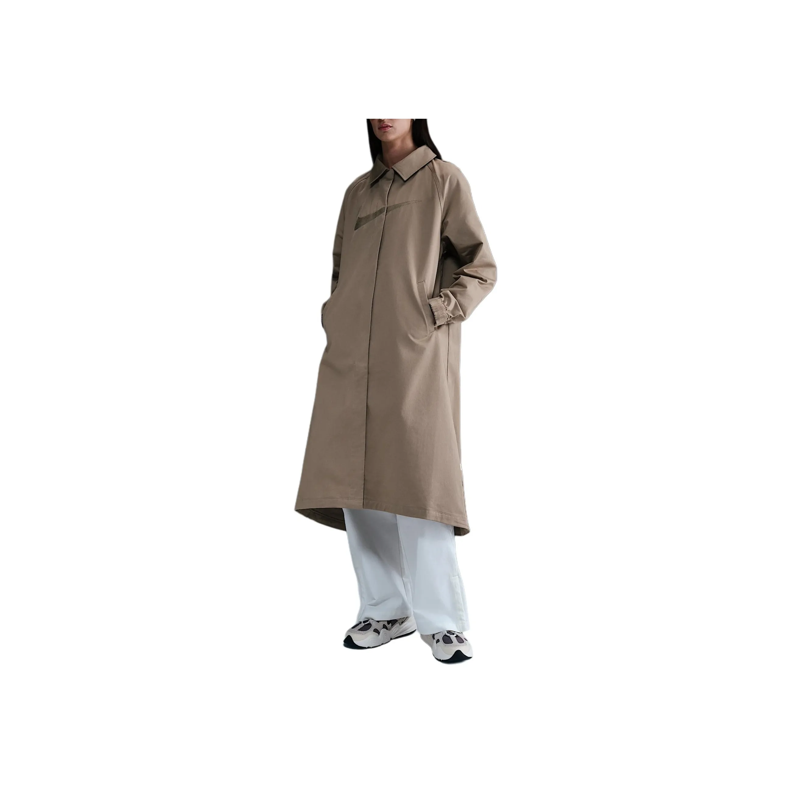 Nike Loose twill Trench Coat