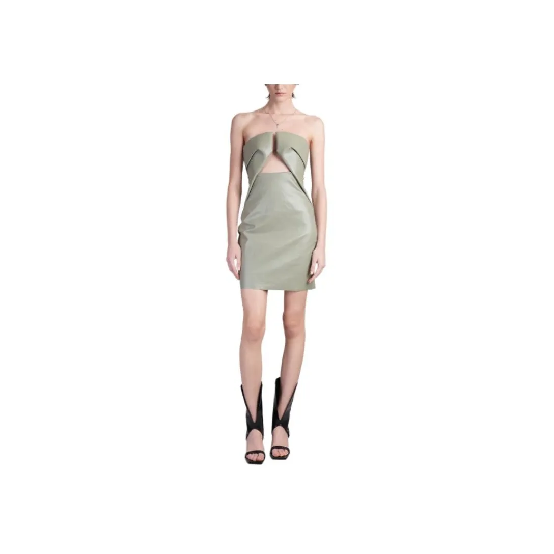 RICK OWENS Prong Mini Dress