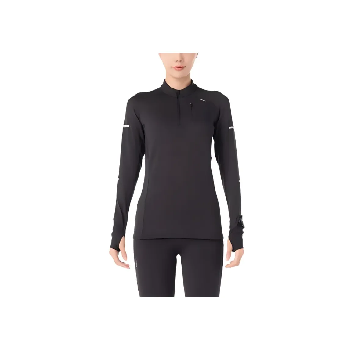 DECATHLON Спортивное термобелье для женщин черное