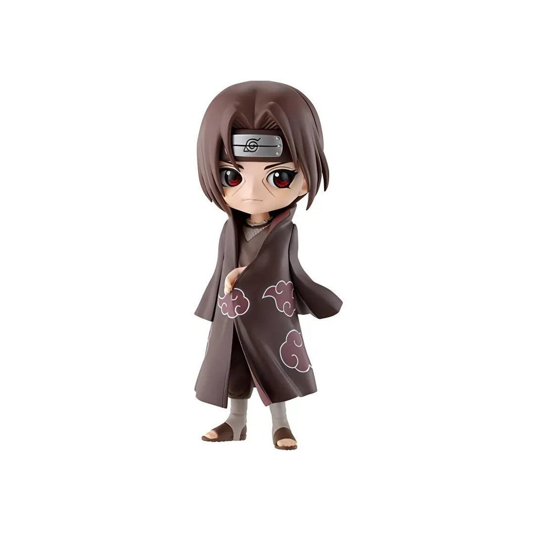 BANPRESTO Itachi Uchiha Glasses Factory Q Posket Naruto, Shippuden Version B Chibi Figures