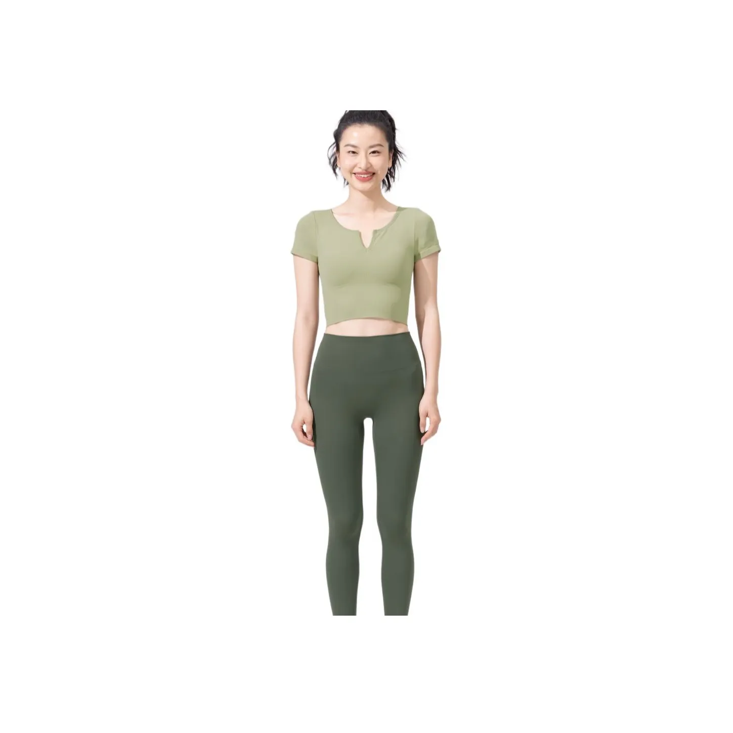 YOYO ACTIVE Yoga Set Women's Green