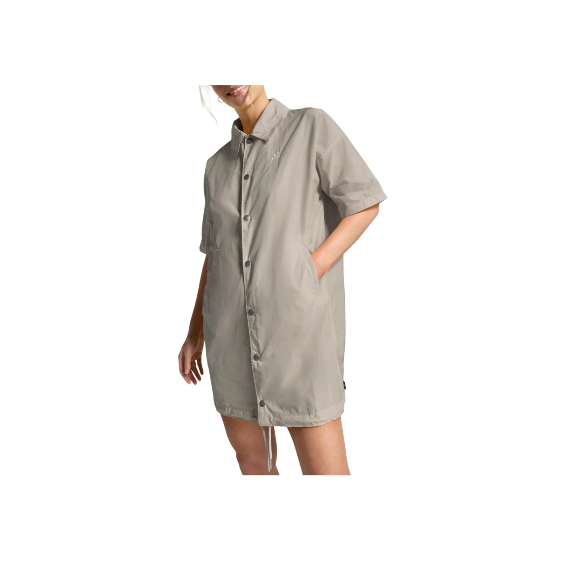 Конверс Короткий рукав Платье Женское Папирус