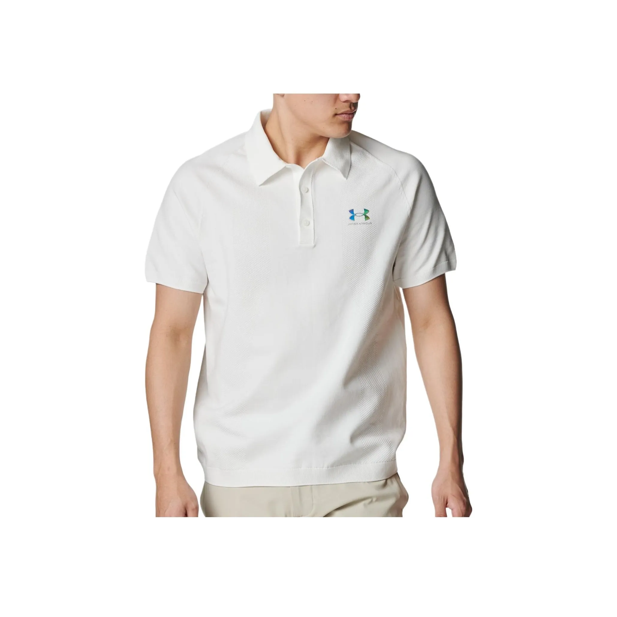 Under Armour SS15 UA ArmorDry Polo Shirt Men's White
