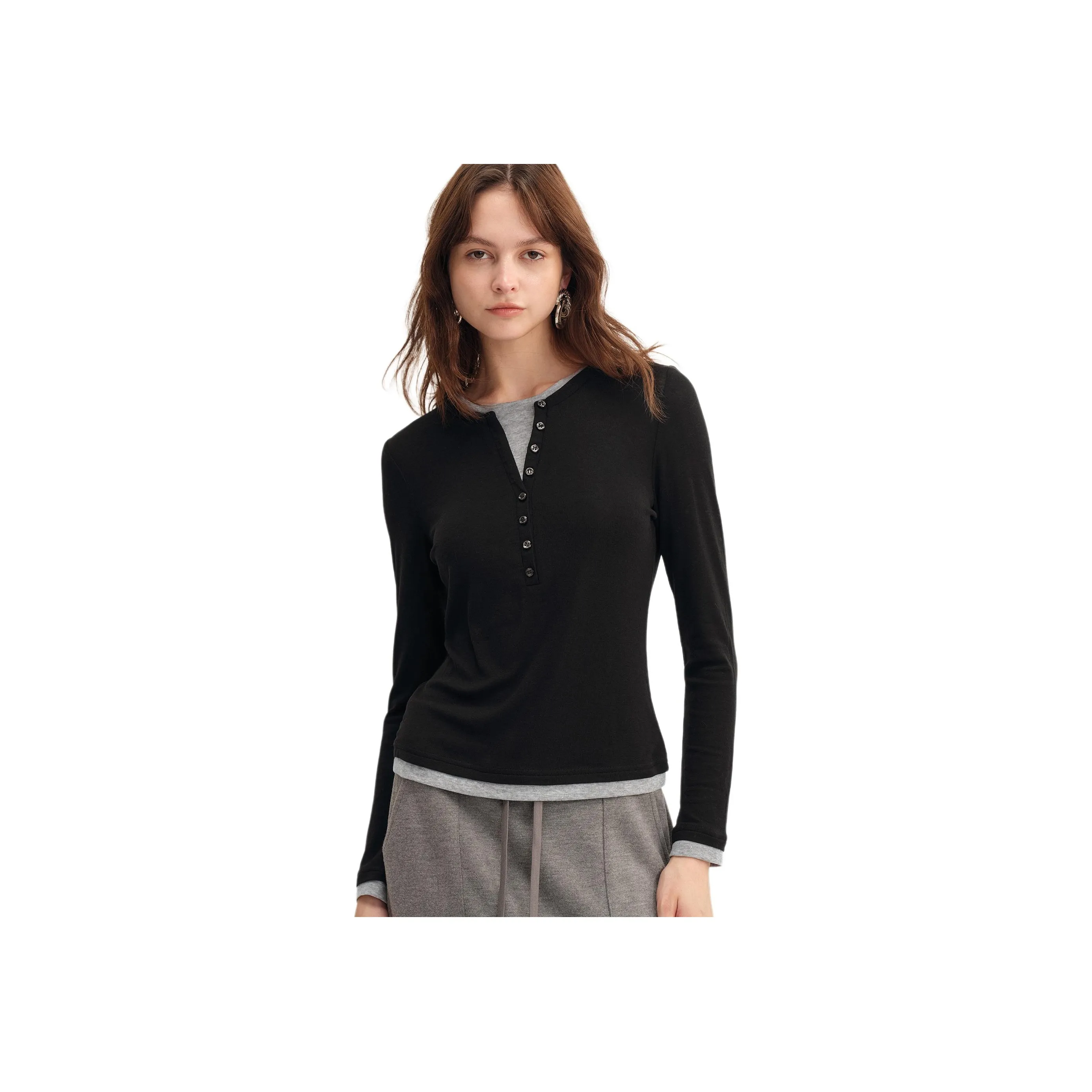 Набор FABRIQUE с короткими рукавами рубашка женский