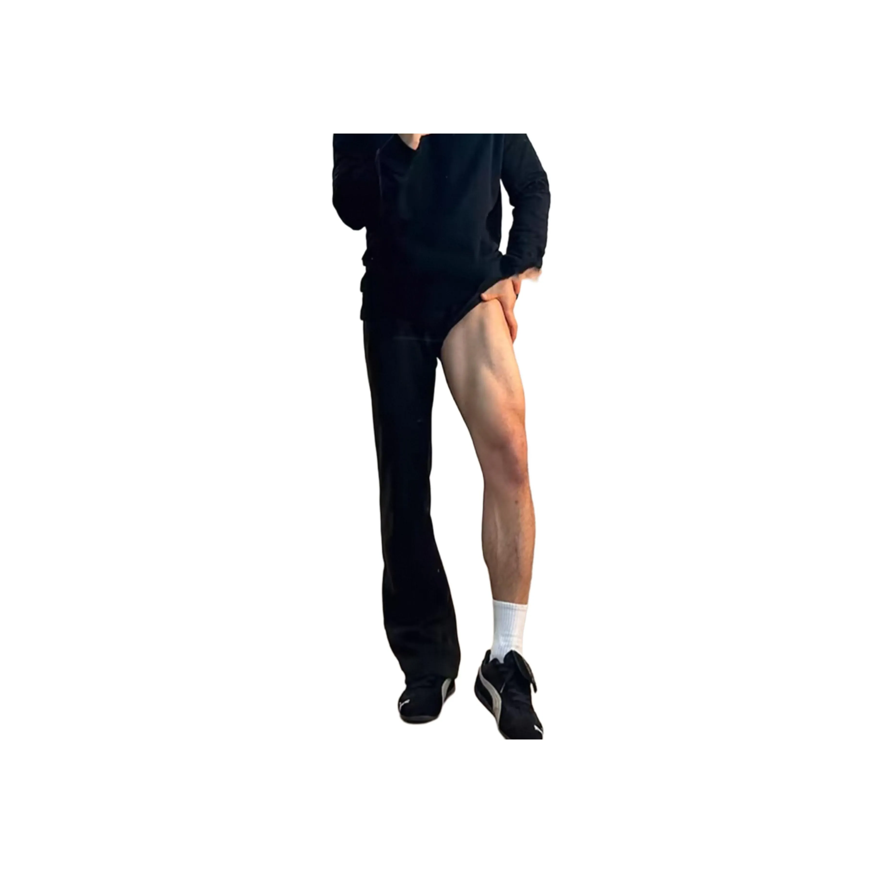 HAPPY PARTY Jeans Unisex Black