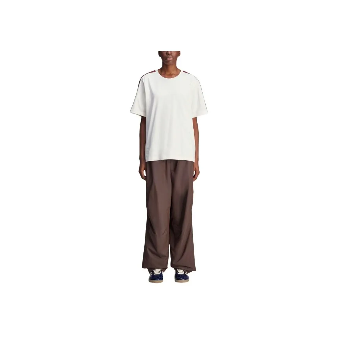Adidas X Wales Bonner 3 Stripes Logo T shirt