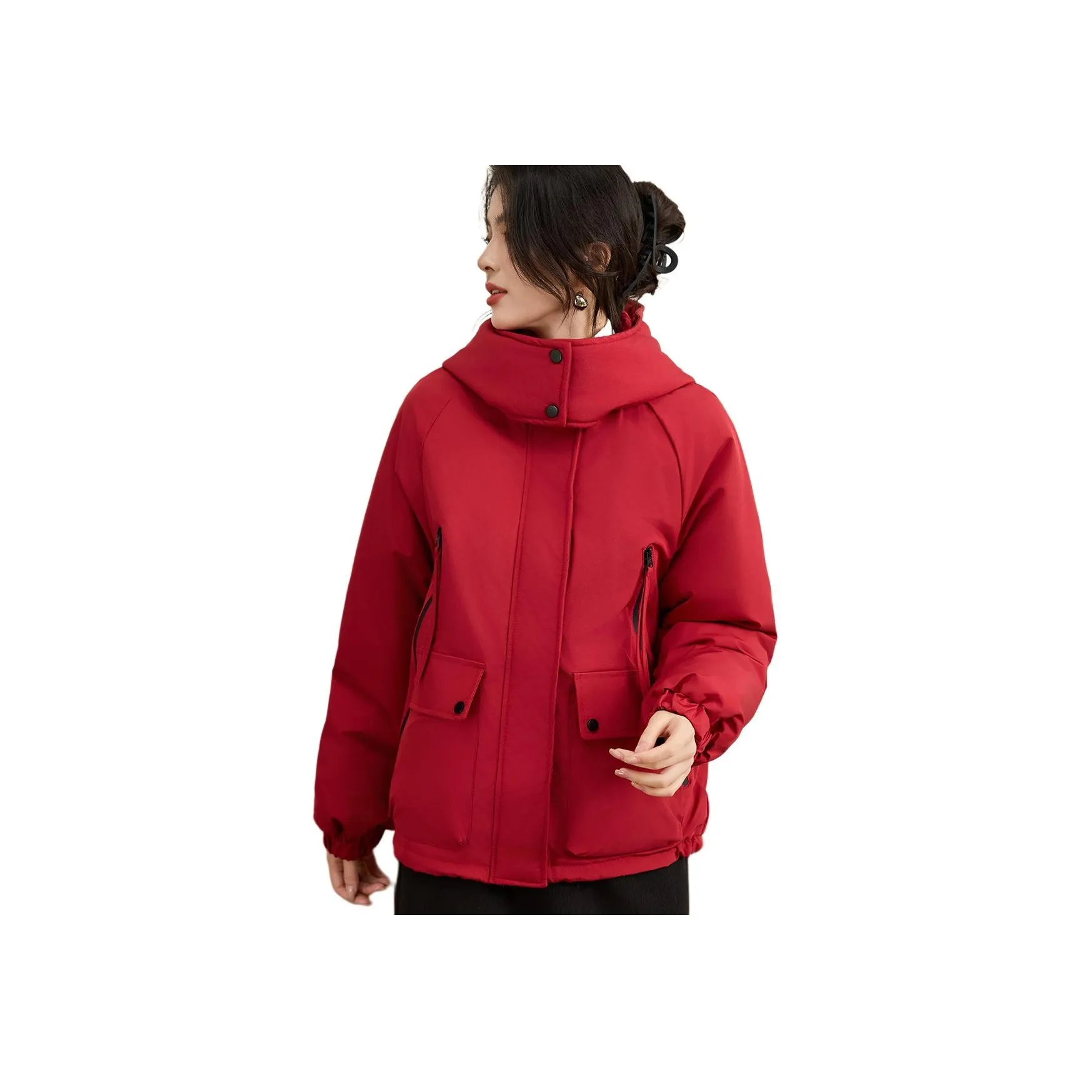 CARBAMMI Parka Coats Women's Red