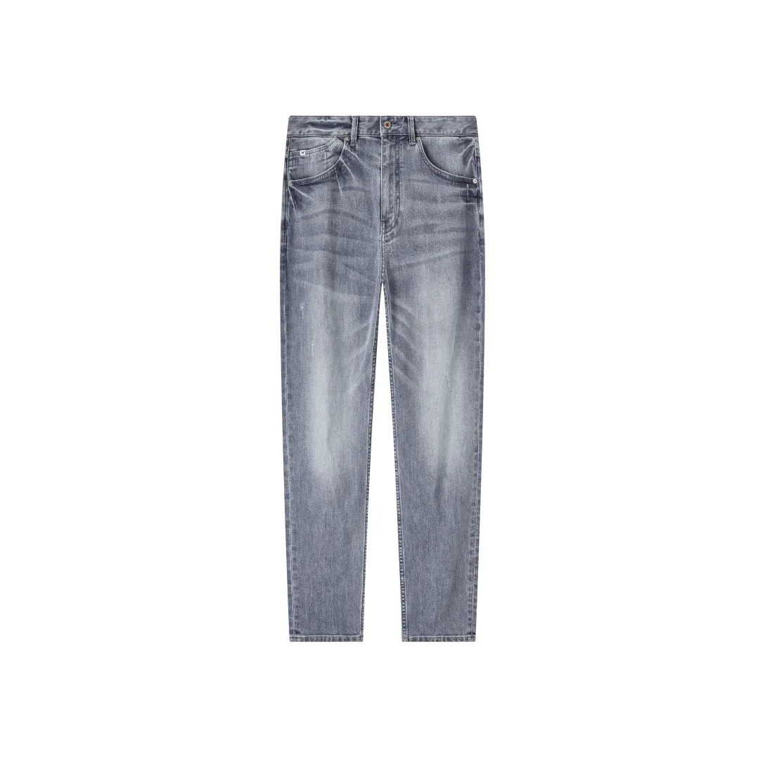 Jiumuwang Men's Pants Expert Denim Jeans SS25 Jeans Men's Medium Gray
