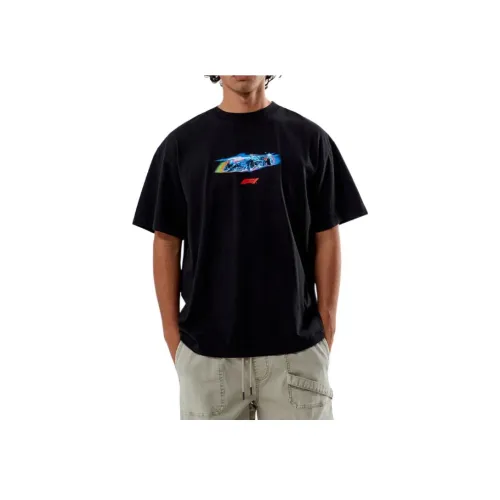 PACSUN Черная Мужская Рубашка
