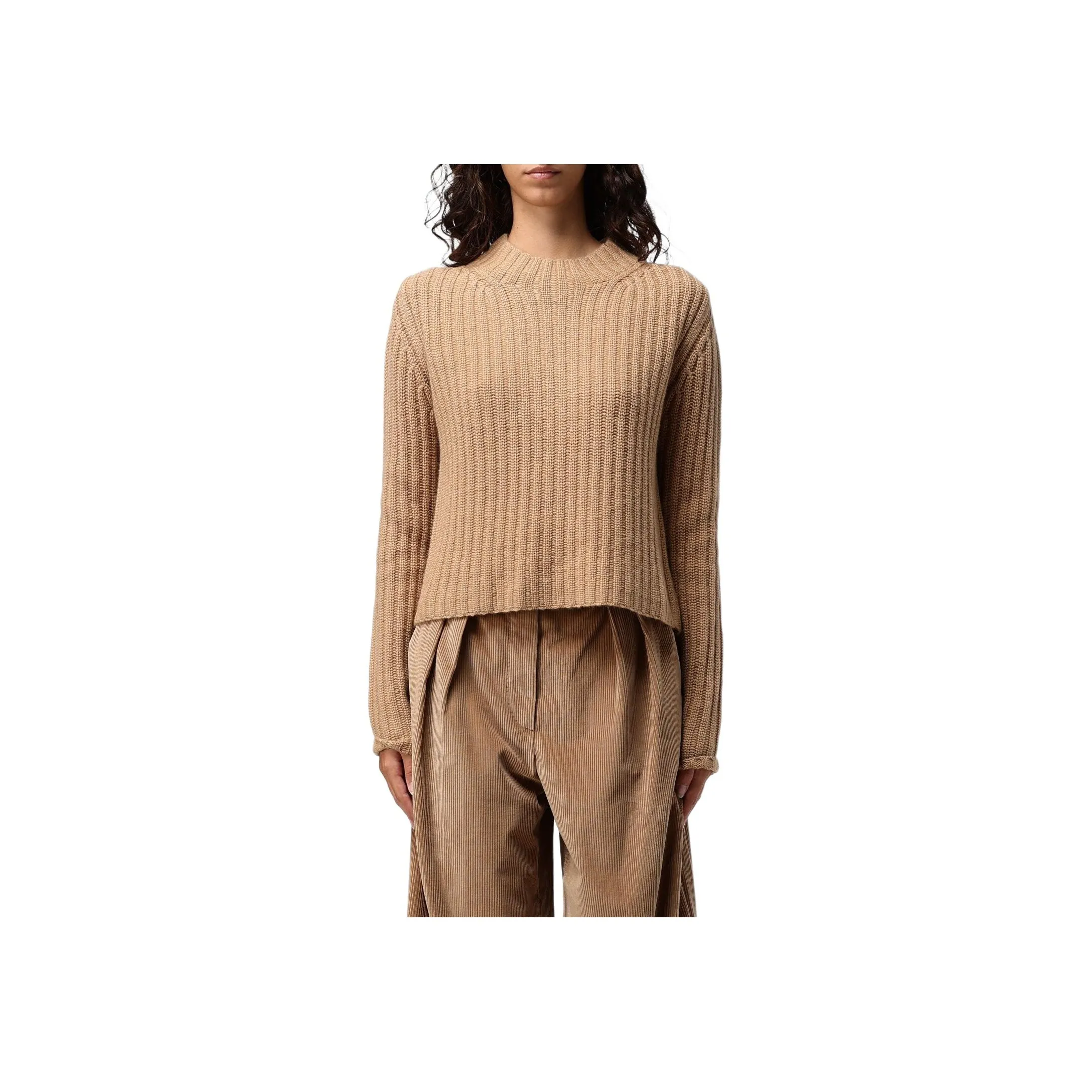 MaxMara Коричневые Женские Свитеры