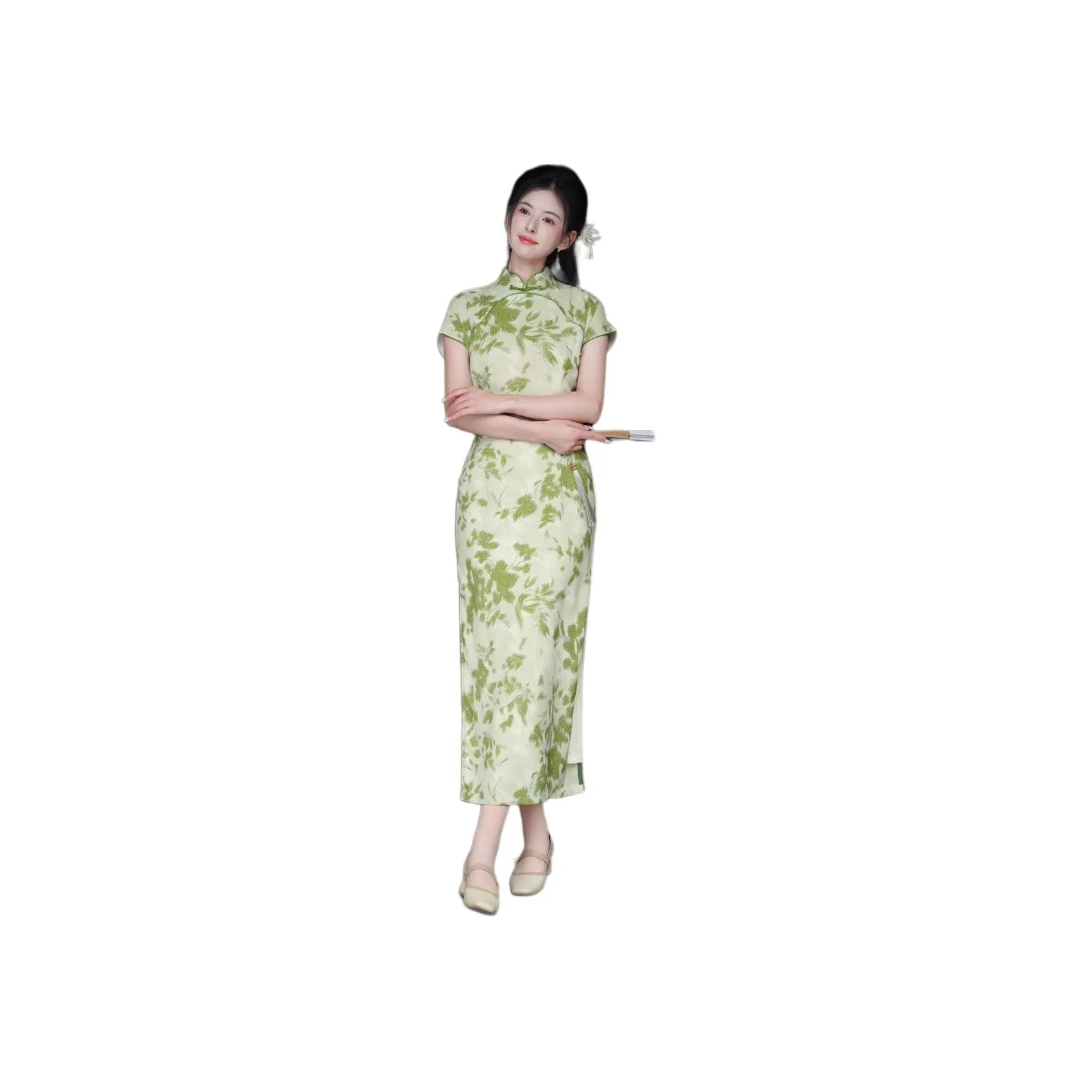 ENEESSI Cheongsams Women's Green