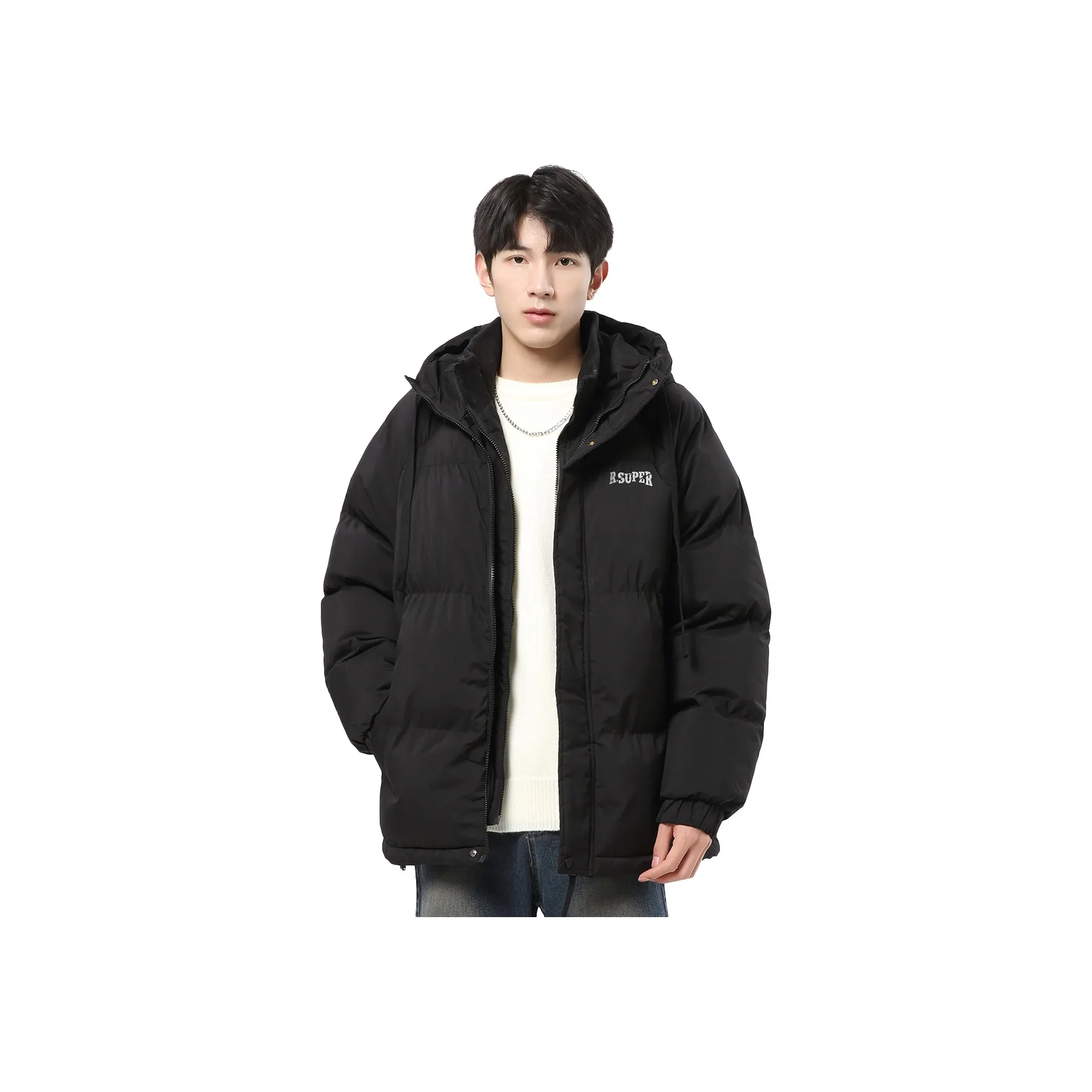 R.super Puffer Jackets Unisex