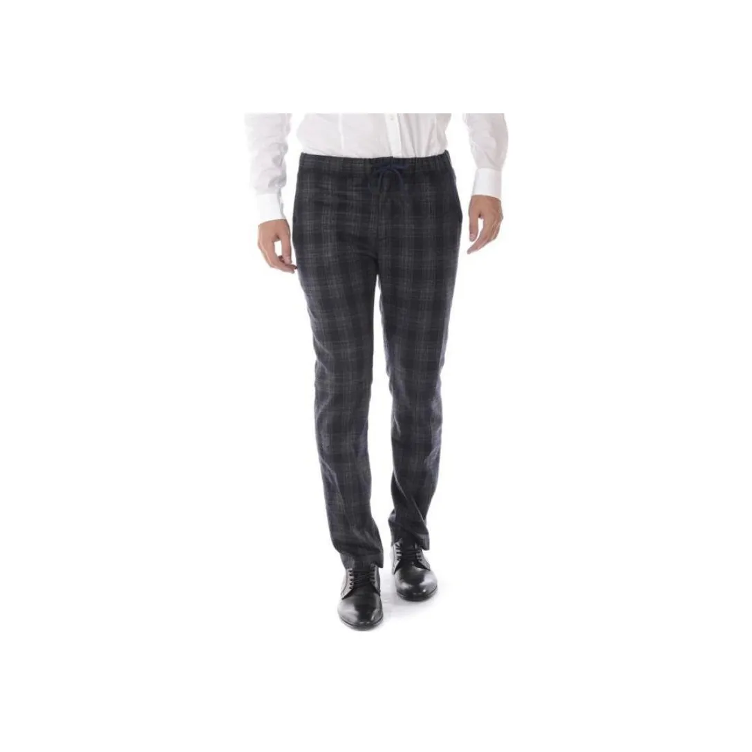DANIELE ALESSANDRINI Casual Pants Men's Blue