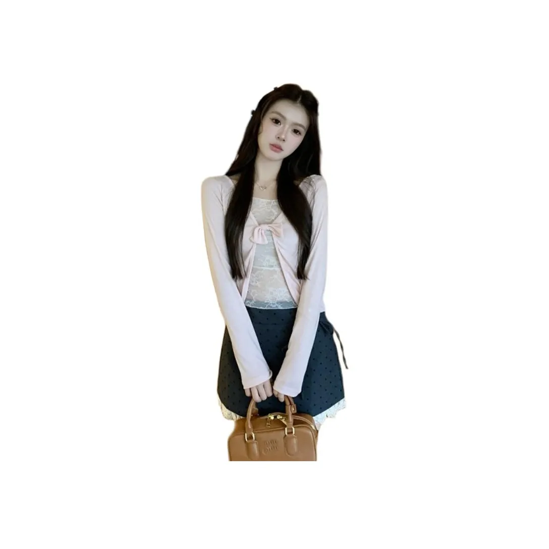 CHARM GLOW Розовый Женские Комплекты с Юбкой