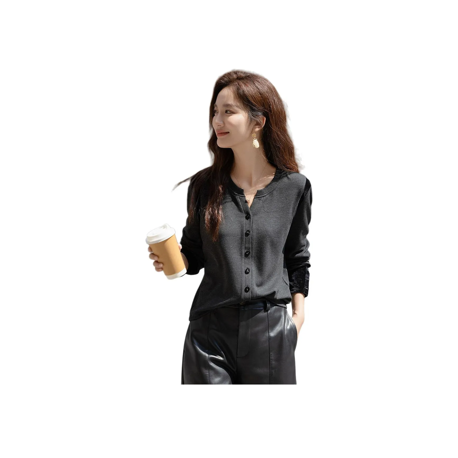 Dme Темно-серые женские футболки T