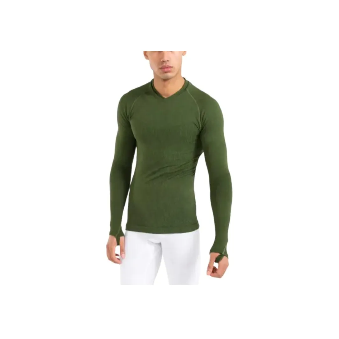 DECATHLON KIPSTA KEEPDRY Soccer Jerseys Unisex Copper Green/Khaki Gray