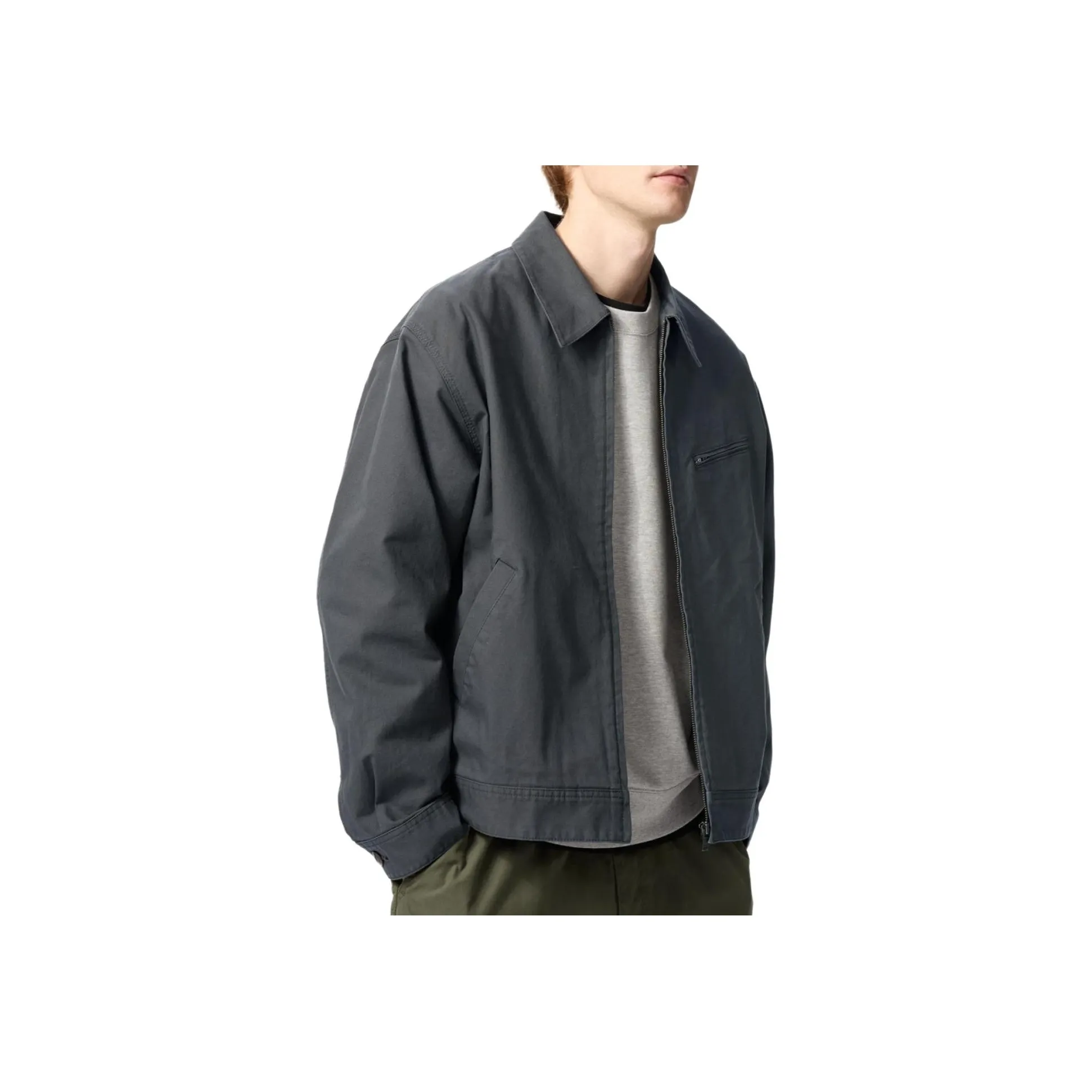 UNIQLO Jackets Coats Men's Dark Gray